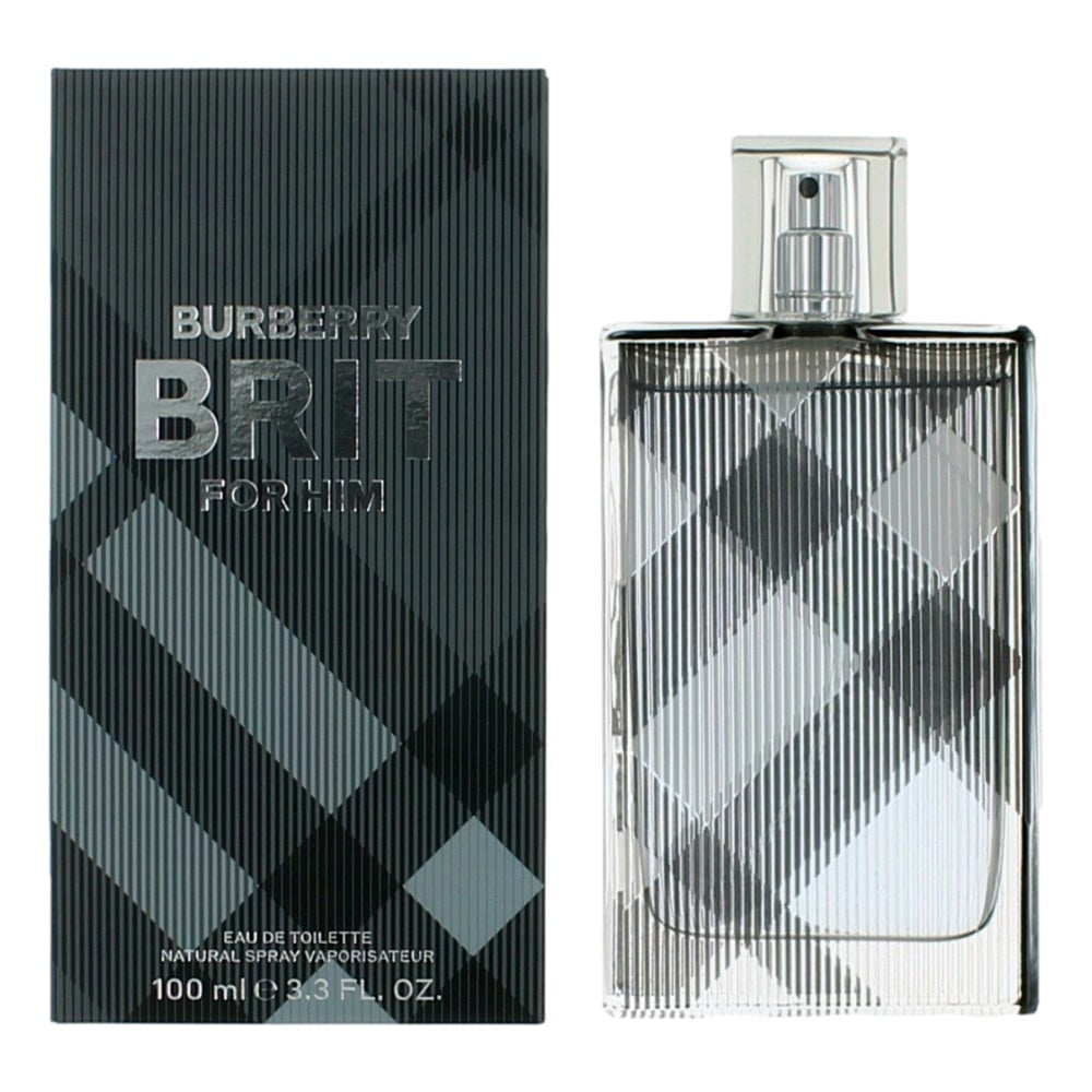 Burberry Brit De Burberry Edt Colonia Para Hombre 3.3 / 3.4 Oz Brand Nuevo In Box