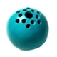 thumbnail image 1 of Florero De Bola Mini Maceta Redonda De Resina Pequeña Y Moderna Para Dormitorio, Jardín, Oficina, Azul Cielo, 1 of 5