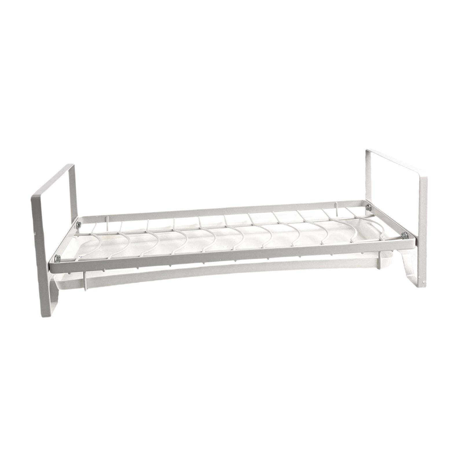 Bothyi - Estante Para Secar Platos, Escurridor De Platos De Hierro Estable Independiente Portátil Que Ahorra Espacio