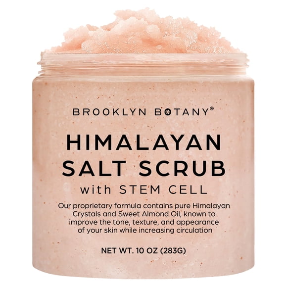 Exfoliante Corporal Brooklyn Botany 283 g con Células Madre y Sal del Himalaya