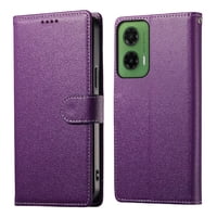 Funda Para Foxdock Motorola Moto G35– Cuero Premium, 3 Ranuras Para Tarjetas, Protección Contra Impactos