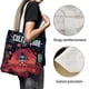 thumbnail image 3 of Cult of the Lamb Bolso de tela con estampado de lienzo para mujer, bolsa de compras reutilizable y estética, con cremallera interior, regalo para mujer,38*45cm., 3 of 6