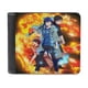 thumbnail image 1 of Blue Exorcist Cartera de Cuero PU para Hombres, Tarjetero Bifold Delgado, Cartera Minimalista de Cuero Sintético Suave, 1 of 6