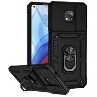 Estuche Gangxun Para Motorola Moto G Power 2021, Soporte Giratorio 360°, Estilo Mecánico Y Magnético