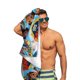 thumbnail image 5 of Santiago de los Mares Toalla de playa de secado rápido con diseño temático, regalo para mujeres y niñas, ideal para cumpleaños, fans, amantes de la música, uso en la playa o al aire libre, 78 × 160 cm, 5 of 6