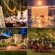 thumbnail image 5 of Guirnalda de luces LED para exteriores de 15 m con 26 bombillas de plástico E12 G40, resistente al agua IP45, ideal para jardín, patio, bistró, G-RAPANDA, 5 of 5