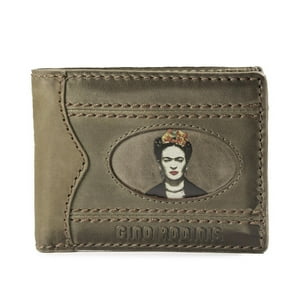 Gino Rodinis - Billetera Coco 991.1 Frida Kahlo / Verde