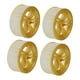 thumbnail image 3 of Paquete De 4 Llantas De Rueda, Accesorios Para Bujes De Rueda, Llantas Para Llantas Doradas De Coche A La Deriva A Escala RC 1/10, 3 of 3