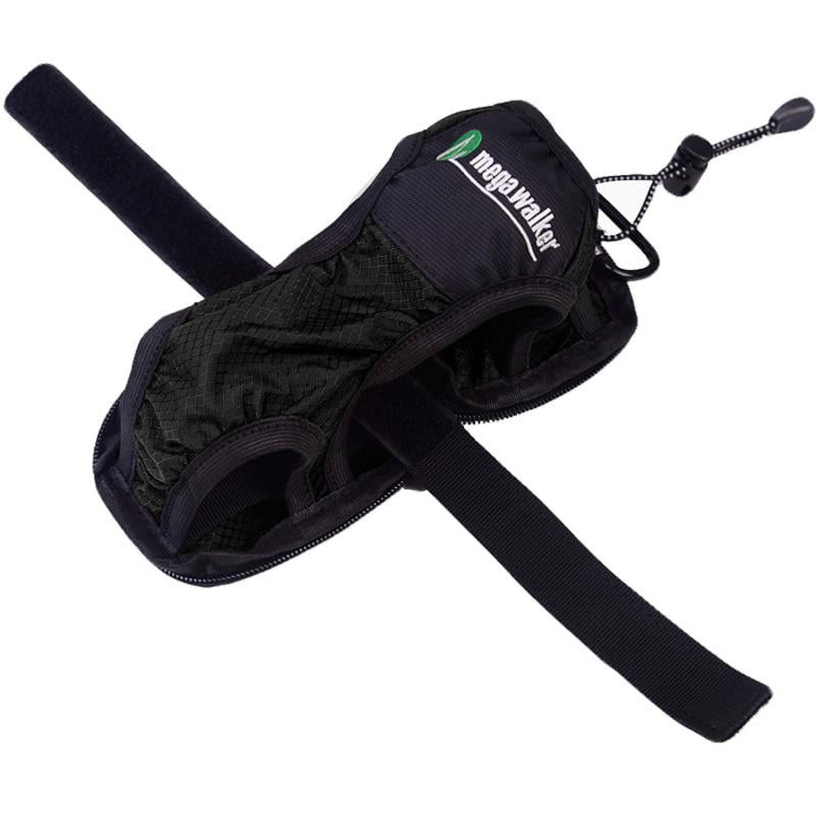 Ioensy - Correa Para El Hombro Portabotellas De Agua Bolsa Con Soporte Para Correa Larga Negro