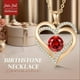 thumbnail image 2 of Collar  Love Pendant con Piedra de Nacimiento Plata, 2 of 5