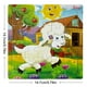 thumbnail image 1 of 5.79in/14.7cm 20pcs/pack Wooden Puzzle Cartoon Animals Car Letter Number Pattern Jigsaw Puzzles Game, Kids Educational Learning Toys For Children, 1 of 5