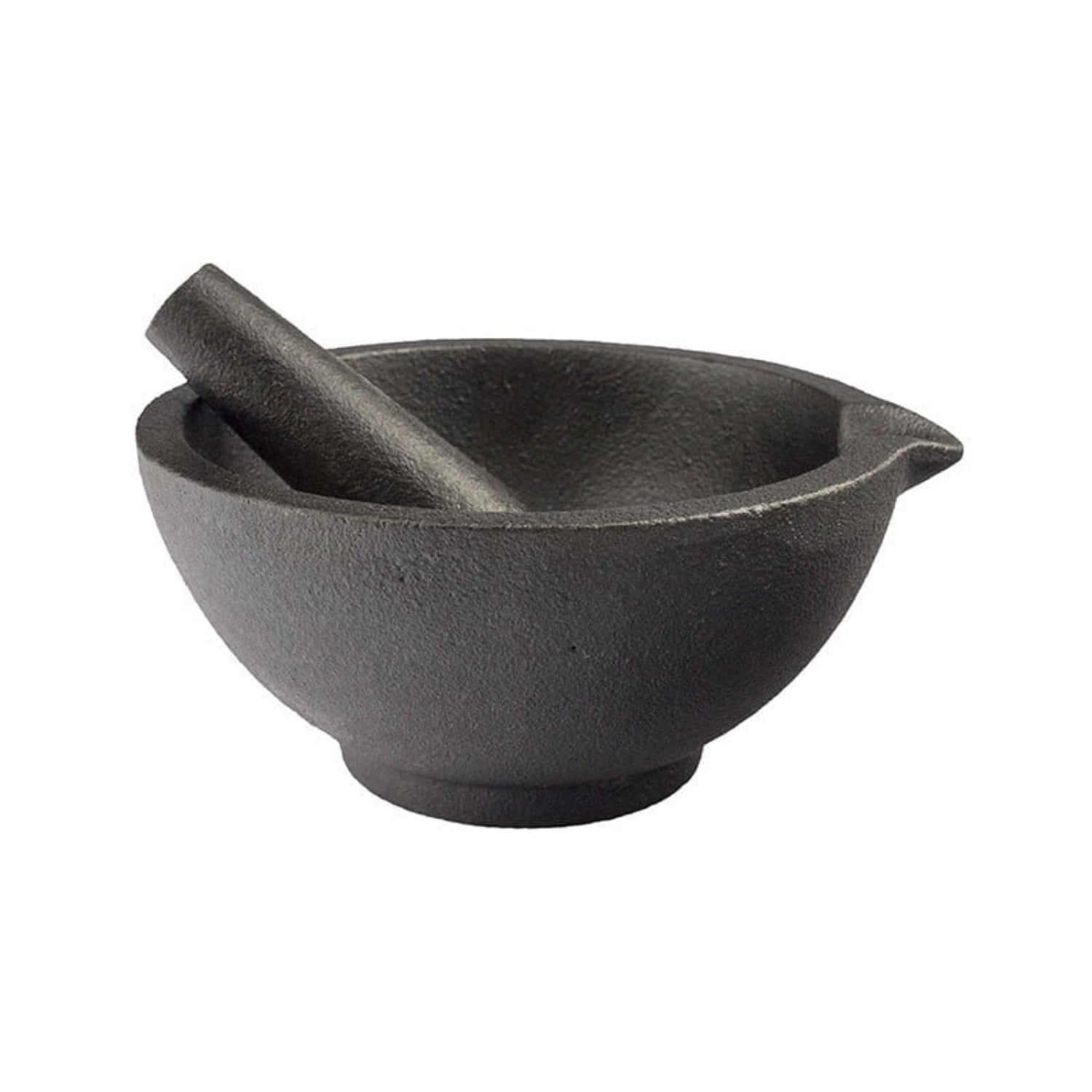 Mortero Fierro 13cms Negro Lugano