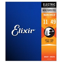 Set De Cuerdas Elixir Guitarra Eléctrica Acero Niquelado Super Medium 9-42 12102