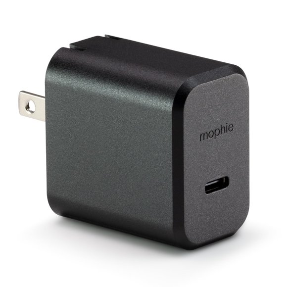 Cargador mophie GaN 30W USB-C compacto y plegable