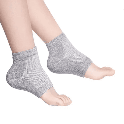 Genérico - Calceta Soporte Plantar Protector Gel Silicona Para Talón #2