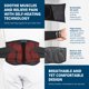 thumbnail image 5 of Soporte lumbar Ergo CoreActive Strong, autocalentable, XXL, 5 of 6