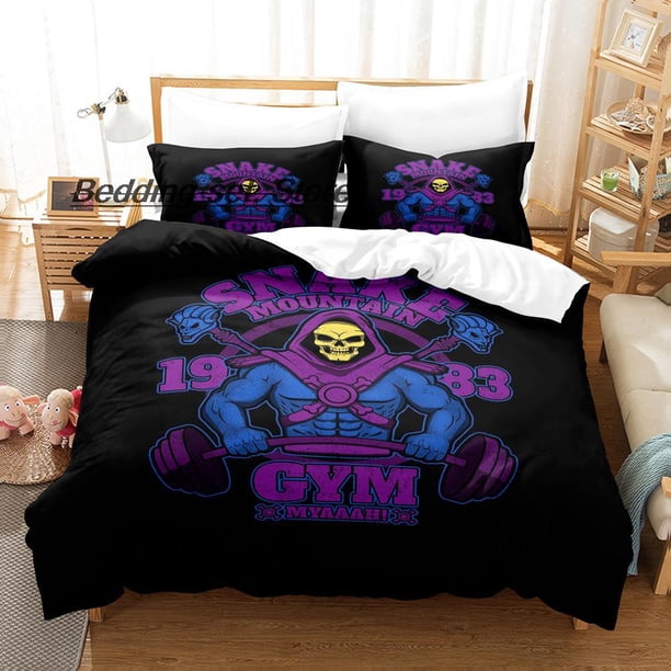Snake Mountain Gym Bedding Set Bed Set Aldult Kid Bedroom Duvetcover SetsBed Sheet Set
