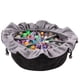 thumbnail image 1 of Bolsa con cordón para dados TOYFUL, grande, negra, con 8 bolsillos, 1 of 6
