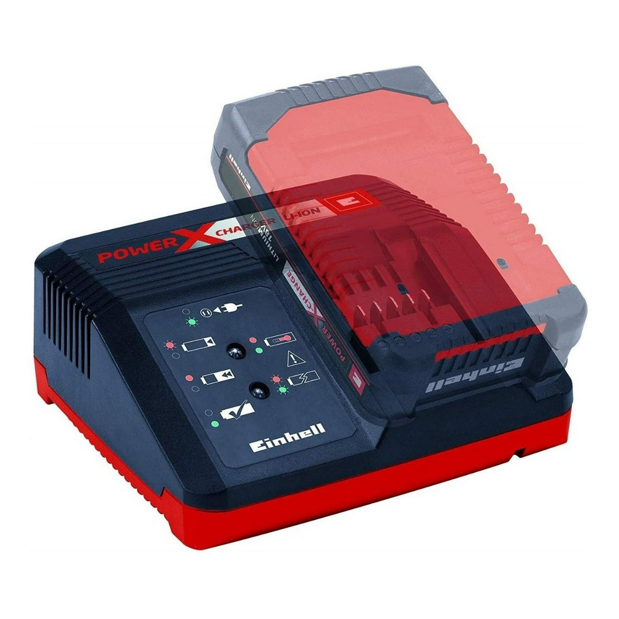 Cargador Einhell 18v Rojo