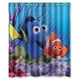 thumbnail image 1 of Cortina de ducha de Buscando a Nemo, juego de cortina de baño con ganchos, tamaño 60 x 72 pulgadas, 1 of 3