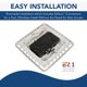 thumbnail image 5 of Ventilador de escape Broan-nutone VC110CCT Sensonic Alexa 110CFM, 5 of 5