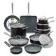 thumbnail image 1 of Juego de utensilios de cocina GreenPan Swift, 17 piezas, cerámica, sin PFAS, gris, 1 of 6