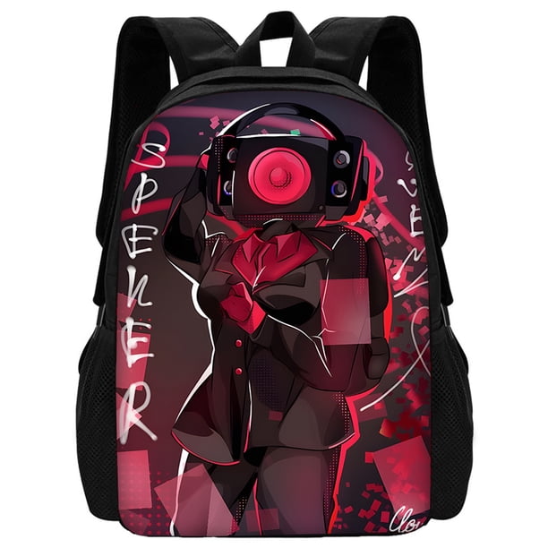 3 pcs set Skibidi Toilet Toilet School Child School Backpack With Shoulder Bag Pencil Bags School Bags for Boys Girls Best Gift
