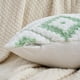 thumbnail image 3 of REGALWOVEN Paquete de 2 fundas de cojín decorativas de felpa corta suave estilo lujoso para sofá dormitorio verde 18" x 18", 3 of 7