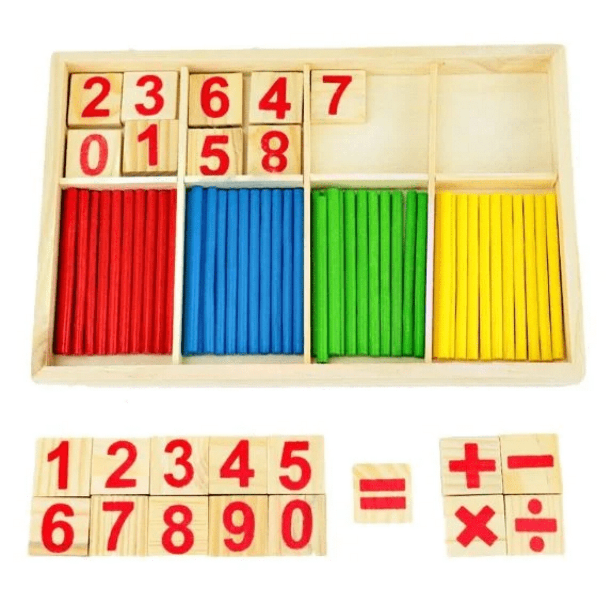 Genérico - Set Matemático Aprendizaje Montessori