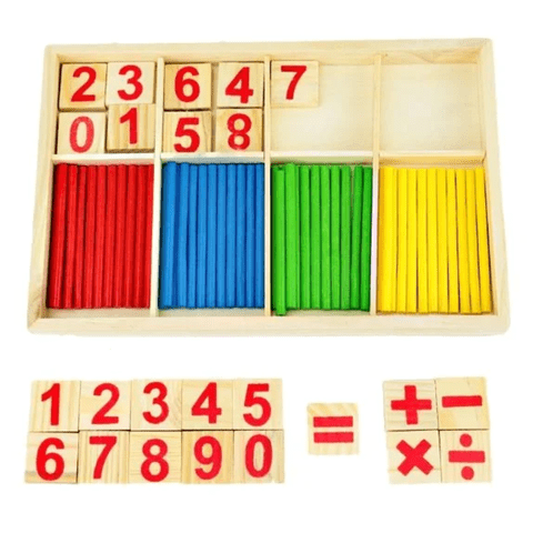 Genérico - Set Matemático Aprendizaje Montessori