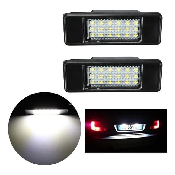 Luz Led Matricula PPU Peugeot 207 1007 307 308 3008 406 407 607