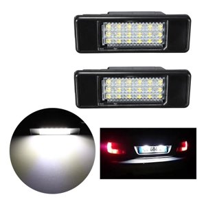 Autoparts - Luz Led Matricula Ppu Peugeot 207 1007 307 308 3008 406 407 607