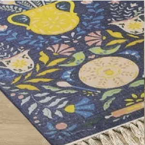 Genérico - Alfombra Bajada De Cama Larga Tela Tejido Modelo 5