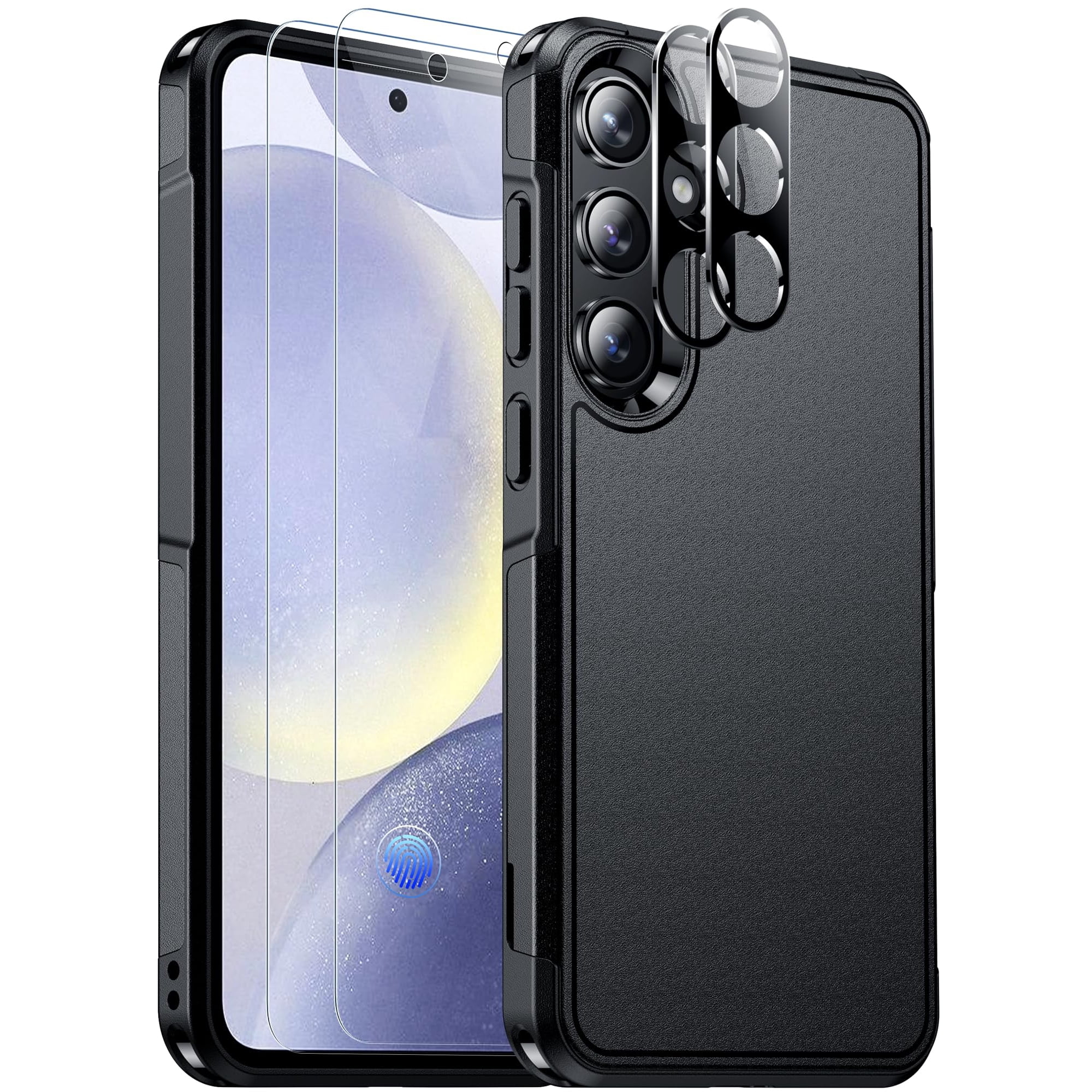 Funda De Teléfono Spidercase Para Samsung Galaxy S24 Plus Negra