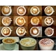 thumbnail image 4 of Lote de 16 plantillas para café, latte, capuchino, barista, arte, plantillas para plumeros de pastel, accesorios de café., 4 of 6