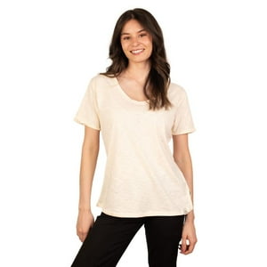 Polera Mujer Escote V Manga Corta Tara Lenga® Sustentable