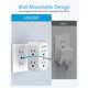 thumbnail image 4 of Power Strip LENCENT, toma de tierra de 2 a 3 clavijas, x6, 4 of 8