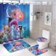 thumbnail image 1 of Juego de Cortina de Ducha y Alfombras Desmarcar Lobo 4 Piezas, 1 of 6