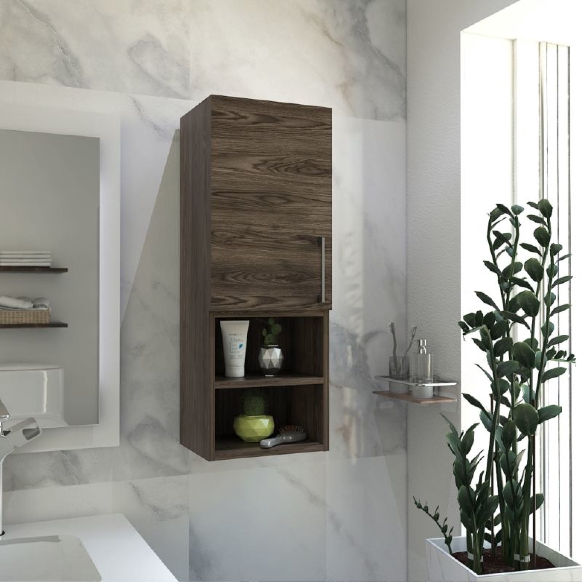 Botiquín Auxiliar De Baño Barcelona Coñac