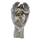 thumbnail image 5 of Figura Decorativa De Resina De La Sagrada Familia De ángel, Adorno De Escritorio Para Encimera, Escritorio Interior, L, Plata, 5 of 5