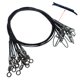 thumbnail image 1 of Fishing Leader Wire UncleSportinfof, 30 unidades, 100 libras, acero inoxidable, 1 of 6