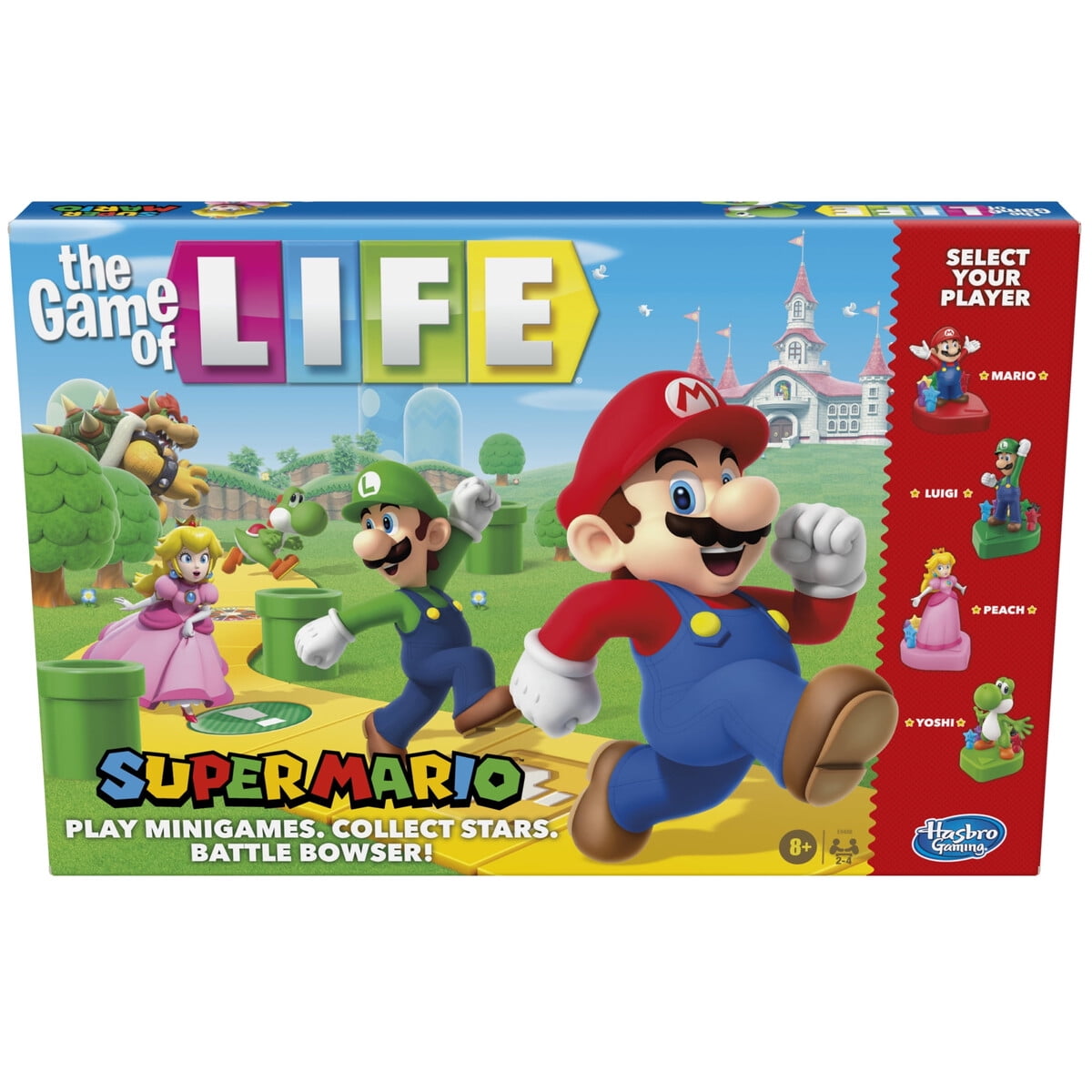 Juego De Mesa The Game Of Life Super Mario Hasbro