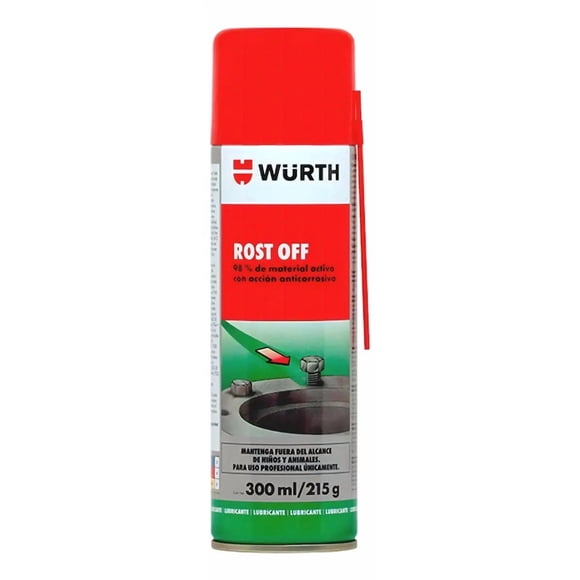 Rost Off Alflojatuercas,desoxidante,lubricante Wurth 300 Ml
