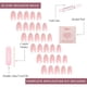 thumbnail image 4 of Press On Nails Pinch Me Short Oval Blush Rosa, 4 of 6