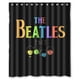 thumbnail image 1 of Cortina de ducha de los Beatles, juego de cortina de baño con ganchos, tamaño 60 x 72 pulgadas, 1 of 3