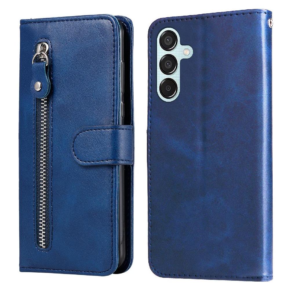 Gangxun - Funda Con Cremallera Para Samsung Galaxy M15 5G, Carcasa Cartera De Cuero Pu Con Soporte Y Tarjetero