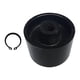 thumbnail image 5 of Rueda de Gato Delantero Accesorio Metálico para Rueda de Gato Hidráulico Horizontal Repuesto Universal para Gato de Piso Rueda Delantera de Soporte Ad Rueda de 82 mm con orificio de 20 mm, 5 of 5