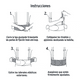 thumbnail image 3 of Faja Cinturón Soporte Espalda Baja Lumbar Ajustable, 3 of 7