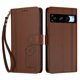 thumbnail image 3 of Funda Cartera Trébol para Google Pixel 8 Pro con Ranuras Tarjetas y Carga Inalámbrica Marrón, 3 of 6
