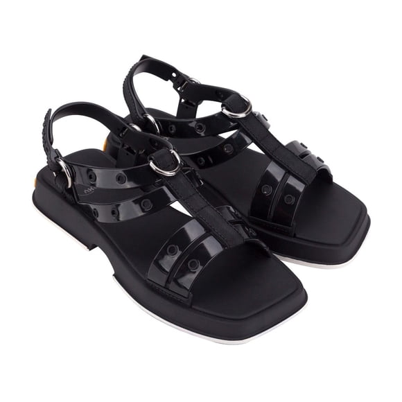 Sandalia Mujer Negro Ziovara Up 320 Zaxy